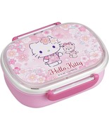 Hello Kitty - Pink Apple Lunch (Bento) Box with Dividers from Japan - $15.83