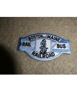 Vintage Boston and Maine Railroad Uniform Jacket Patch 4" Wide - $18.81
