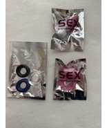 5 Piece Vibrating Cock Ring Vibrator Clit Massage Delayed Ejaculation - $25.35 CAD