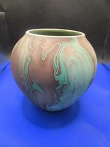 MT Rushmore S. Dakota Pottery 6 1/2&quot; VASE Ceramic - £36.22 GBP