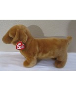 Ty Beanie Buddy Weenie The Red Dachshund 13&quot; Long NEW - £13.22 GBP