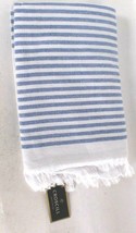 1 Count Croscill Coastal Stripe Bath Towel 100% Cotton Machine Washable - £20.90 GBP