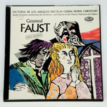 Gounod Faust Victoria De Los Angeles Box Set 4 LP Vinyl Record Capitol GDR 7154 - £9.88 GBP