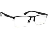 Ray-Ban Men's Eyeglasses RB 6335 2503 Matte Black Half Rim Frame 56[]17 145 - $79.99
