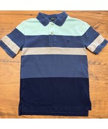 Polo Ralph Lauren Boys Small (8) Pique Mesh Polos Preppy Uniform Striped - $274.93 MXN