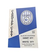 Cardiff City v Bristol City Football Programme. 15 / 2 / 2025. Championship - $144.36 MXN