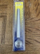 LongRun 5/8” x 5-1/4” Roller Shaft with Pal Nuts - $545.38 MXN
