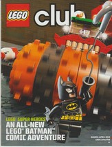 LEGO Club Magazine Super Heroes Batman Comic Adventure March - April 2014 - £14.94 GBP