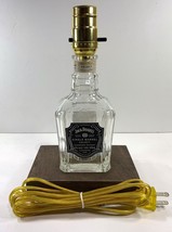 MINI Jack Daniel&#39;s Select Liquor Bar Bottle TABLE LAMP Lounge Light Wood Base - £36.39 GBP