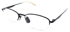 Gucci Eyeglasses Frames GG0339OJ 002 53-19-140 Black Titanium Made in Japan - $227.85