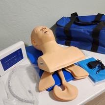 Airway Management Model, Healthcare Training Airway Manikin Patient Simu... - $149.56