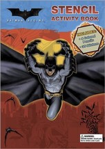 Batman Begins Stencil Activity Book: With Stickers [Board book] Vicki Forlini - £15.49 GBP