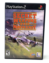 Secret Weapons Over Normandy PlayStation 2 PS2 CIB Complete - £5.65 GBP