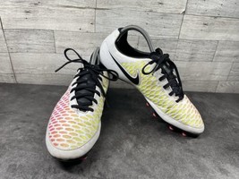 Nike Magista Onda FG Soccer Cleats Men 8.5M Shoes Pink Yellow White Football - £20.99 GBP