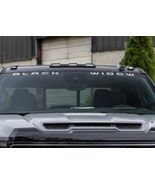2017-2026 OEM Black Widow Windshield Decal Banner New  Fits Trucks &amp; Pic... - $56.42