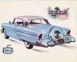 1956 Mercury Deluxe Custom Continental Kit Advertising Hollywood  - £21.92 GBP