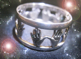 Haunted Ring Master Witch&#39;s Upper Hand Advantage Control Ooak Magick Power - £2,139.79 GBP
