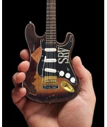 STEVIE RAY VAUGHAN #1 Replica Fender Stratocaster 1:4 Scale Guitar ~Axe Heaven - $33.65