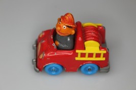 Vintage 1981 Sesame Street Muppets ERNIE in Fire Engine Diecast Car Playskool - $2.96