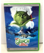 Dr. Seuss&#39; “How The Grinch Stole Christmas” DVD Collector&#39;s Edition Jim ... - $9.98