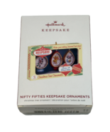 Hallmark Keepsake Nifty Fifties Ornaments Set of 3 (2019) Anita Marra Ro... - $27.72