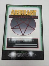 Abberant Reign Of Evil RPG Sourcebook White Wolf Games - $35.63