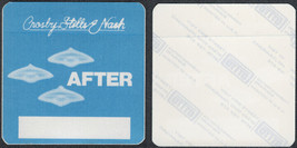 Crosby, Stills, and Nash Cloth OTTO After Show Pass from the Daylight Ag... - £6.14 GBP