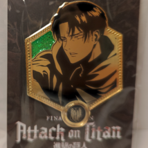 Levi Ackerman Enamel Pin Official Attack on Titan Anime Collectible Authentic - £12.47 GBP