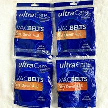 Dirt Devil Style 4 & 5 Vacuum Cleaner Belts 4 Ct UltraCare  - $14.84