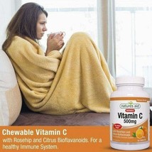 Vitamin C -  500mg Chewable Tablets 50 with Rosehips &amp; Citrus Bioflavonoids - $252.28 MXN