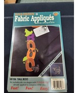 What&#39;s New, Ltd Holiday Fabric Appliques. Tall Boo 58106 NIP - $10.98 CAD