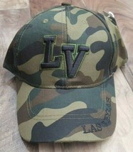 Lanza Embroidered Las Vegas Green Camouflage Camo Letters Baseball Cap H... - £11.79 GBP
