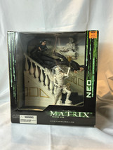 2003 McFarlane Toys Matrix Reloaded Series 1  NEO CHATEAU SCENE Factory Sealed - $69.25