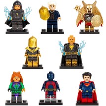 8pcs Black Adam Doctor Fate Hawkman The Justice Society of America Minifigures - £15.12 GBP