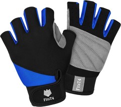 FitsT4 Half Finger Padded Palm Gloves for Water Ski, Canoeing, Windsurfing, - £30.25 GBP