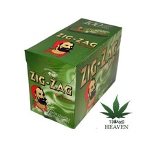 Zig Zag Rolling Papers, Box of 100, Green  - £26.06 GBP