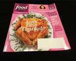 Food Network Magazine November 2020 Happy Feast, The Best Stuffing - $10.00