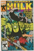 Incredible Hulk #402 SIGNED by Peter David &amp; Jan Duursema Art / Marvel C... - $19.79