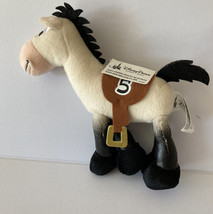 Disney Parks Disney Parks White Race Horse #5 Bullseye Stuffed Animal Plush Toy - £15.71 GBP
