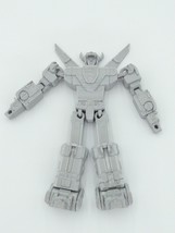 Voltron Figure Articulated Flexi Silver 7&quot; 3D Printed Figure - £35.57 GBP