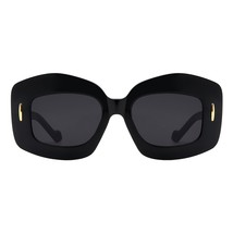 Women&#39;s Sunglasses Thick Oversized Frame Irregular Chunky Style UV400 - £11.94 GBP
