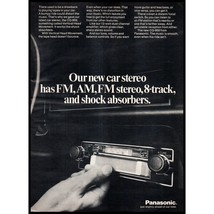 1973 Panasonic CQ-959 Car Stereo 8 Track Player Vintage Print Ad Wall Art Photo - £8.25 GBP