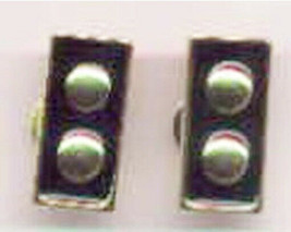 Star Trek: The Next Generation Pair of Two Rear Admiral Collar Pins NEW UNUSED - £8.40 GBP