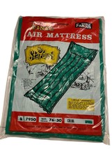 World Famous Air Mattress Rubberized Nylon 28x78 Vintage Brown Water Bea... - $38.29