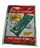 World Famous Air Mattress Rubberized Nylon 28x78 Vintage Brown Water Bea... - $705.62 MXN