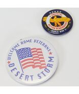 A Grateful Nation Remembers WWII 50th Anniversary Lapel Pin and  Desert ... - €6,72 EUR