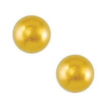 Studex Sensitive Small Plain Traditional 4mm Ball Gold Plated Stud Earrings - £8.77 GBP