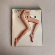 East 5th JCPenney Satiny Control Top Pantyhose Queen Short Taupe Reinfor... - $7.71