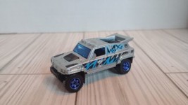 Matchbox Ridge Raider Car, 1:64 Scale Loose Silver &amp; Blue Miniature Toy Car MBX - £2.34 GBP