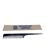 Vintage Champion Comb Barber Hard Rubber Black NEW Unused 41 Black Colle... - $32.70 CAD
